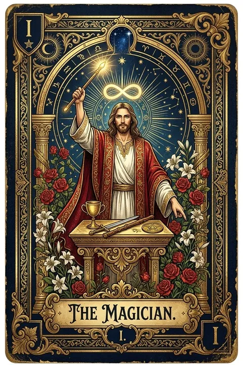 The Magician Tarot Card