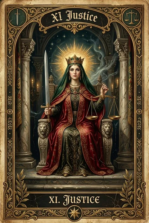 Justice Tarot Card