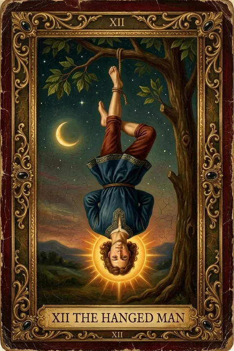 The Hanged Man Tarot Card