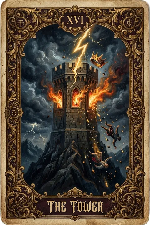 The Tower Tarot Birth Card: Complete Meaning & Archetypal Guide