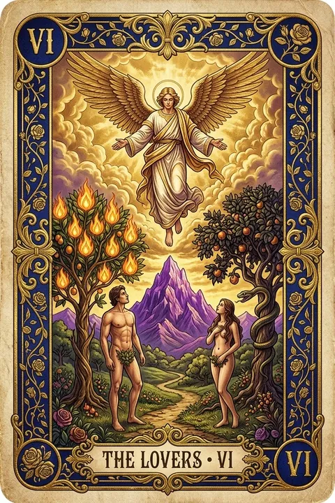 The Lovers Tarot Birth Card: Complete Meaning & Archetypal Guide