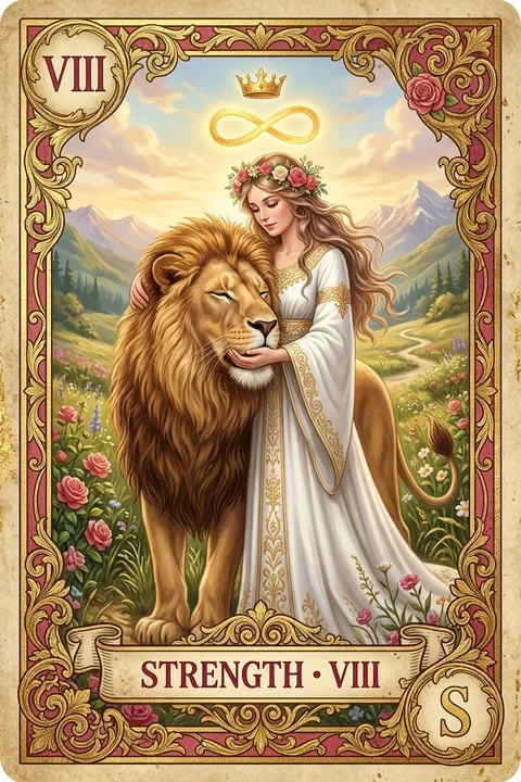 Strength Tarot Birth Card: Complete Meaning & Archetypal Guide